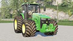 Configurations de roues John Deere série 8R〡64 pour Farming Simulator 2017