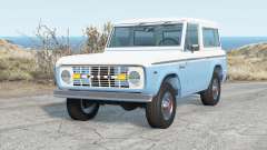 Ford Bronco Wagon 1975 pour BeamNG Drive