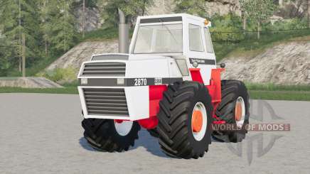 Case 2870 Traction King〡il y a des roues doubles pour Farming Simulator 2017