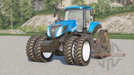 New Holland T8 series〡poids de valise configurables pour Farming Simulator 2017