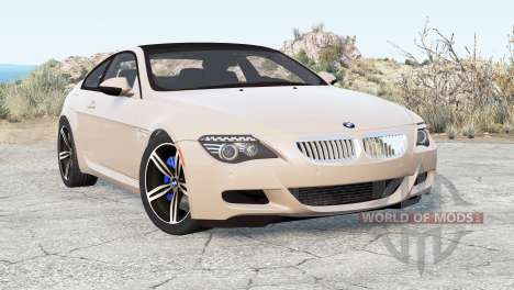 BMW M6 Coupe (E63) 2007 für BeamNG Drive