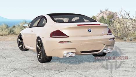 BMW M6 Coupe (E63) 2007 für BeamNG Drive
