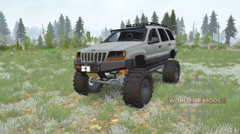 Jeep Grand Cherokee Laredo (WJ) 1998〡 Hors route pour Spintires MudRunner