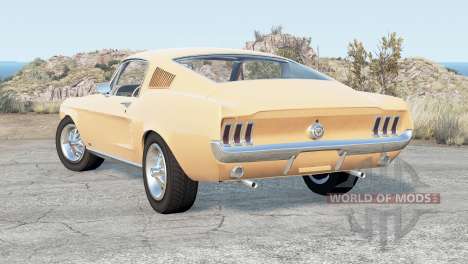Ford Mustang GT-A Fastback 1967 v1.1 pour BeamNG Drive