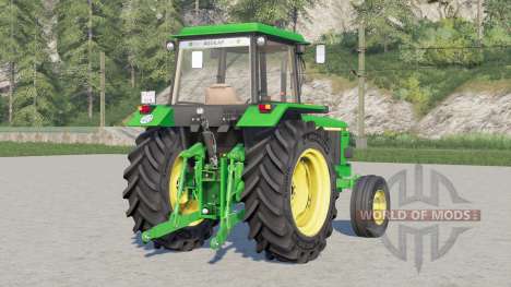 John Deere 3050〡contait différentes options de p pour Farming Simulator 2017