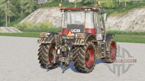JCB Fastrac 3200〡il y a des pneus larges Micheli pour Farming Simulator 2017