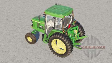 John Deere série 6010 avec ou sans cabine pour Farming Simulator 2017