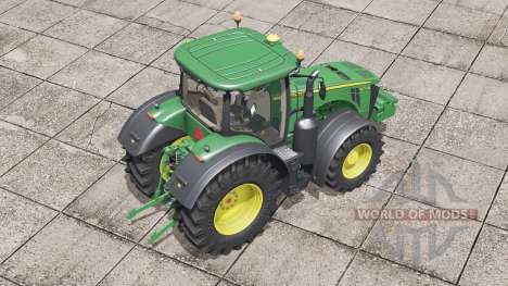 John Deere 8R Serie〡Fronthydraulik oder Gewicht für Farming Simulator 2017