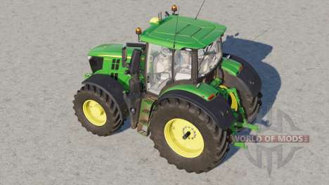 John Deere 6R series〡wählbare räder-marke pour Farming Simulator 2017