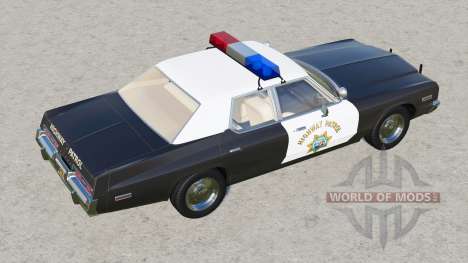 Dodge Monaco California Highway Patrol 1974 pour Farming Simulator 2017