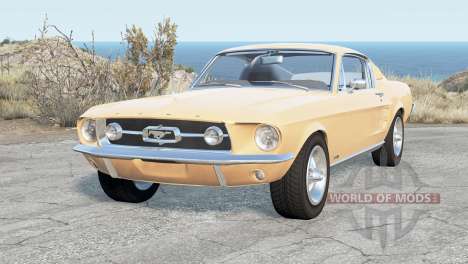 Ford Mustang GT-A Fastback 1967 v1.1 für BeamNG Drive