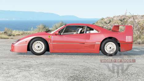Ferrari F40 1989 für BeamNG Drive