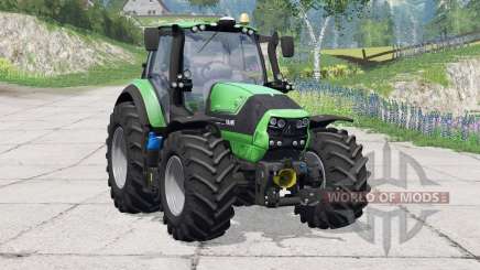 Deutz-Fahr 6190 TTV Agrotron 〡surparent coulissant pour Farming Simulator 2015