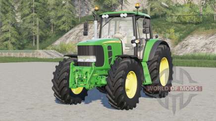 John Deere 6030 Premium marque de roues sélectionnables pour Farming Simulator 2017