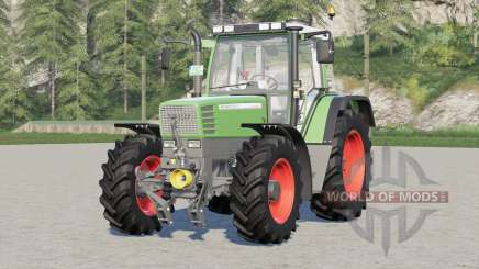 Fendt Favorit 510 C Turboshift〡avec cage forestière pour Farming Simulator 2017