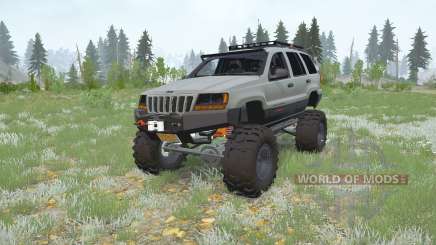 Jeep Grand Cherokee Laredo (WJ) 1998〡 Hors route pour MudRunner