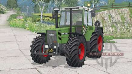 Fendt Favorit 615 LSA Turbomatik E〡nouveau pneus pour Farming Simulator 2015