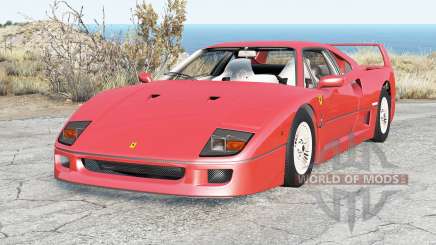 Ferrari F40 1989 pour BeamNG Drive