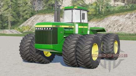 John Deere 8850〡exhaust configuration pour Farming Simulator 2017