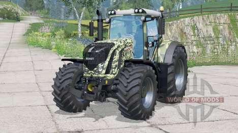 Fendt 900 Vario〡in camouflage pour Farming Simulator 2015