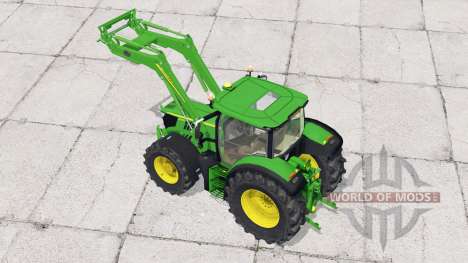 John Deere 6170R〡il y a chargeur frontal pour Farming Simulator 2015