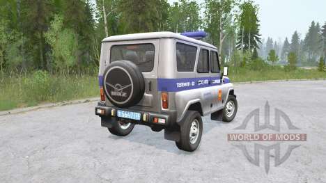 UAZ Hunter Police pour Spintires MudRunner