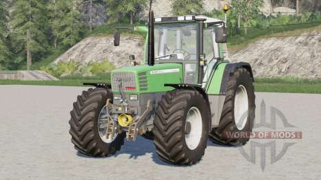 Fendt Favorit 510 C〡various pneus pour Farming Simulator 2017