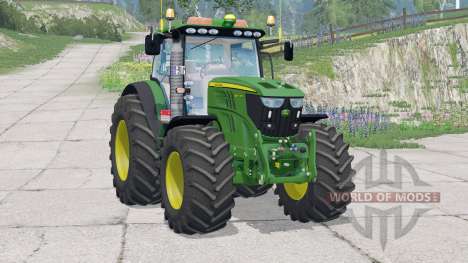 John Deere 6210R〡mit extra Lichtleiste für Farming Simulator 2015
