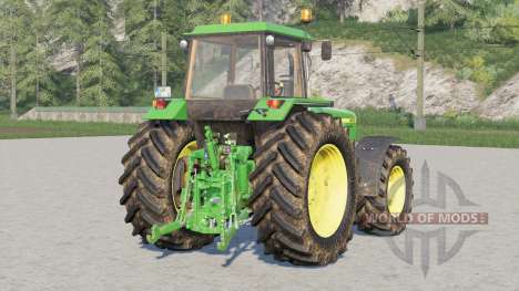 John Deere série 4050 〡2 échappements différents pour Farming Simulator 2017