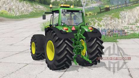John Deere 6170M〡poids roues pour Farming Simulator 2015