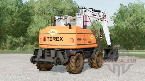 Terex TW140〡 excavatrice sur rail pour Farming Simulator 2017