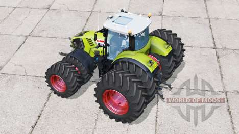 Claas Axion 850〡Es gibt Doppelräder für Farming Simulator 2015
