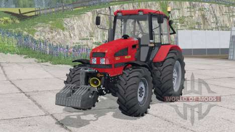 MTZ-1221.4 Belarus〡includes front weight für Farming Simulator 2015