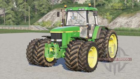 Configurations de roues John Deere série 7000 pour Farming Simulator 2017