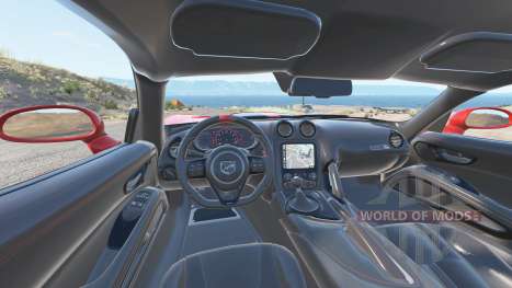 Dodge Viper GTS (VX) 2015 für BeamNG Drive