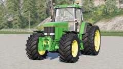 John Deere 7000 Serie〡unterschiedliche Reifentypen für Farming Simulator 2017