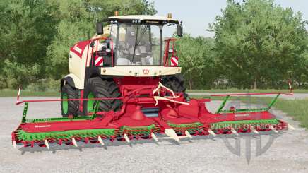 Krone BiG X 1180〡ideale Entladegeschwindigkeit wurde erreicht für Farming Simulator 2017