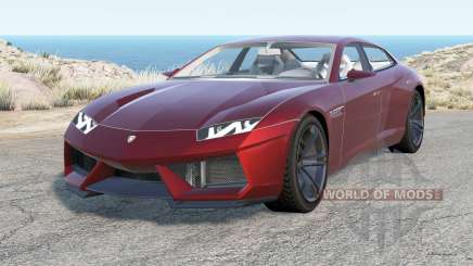 Lamborghini Estoque 2008〡surveillance sonore pour BeamNG Drive
