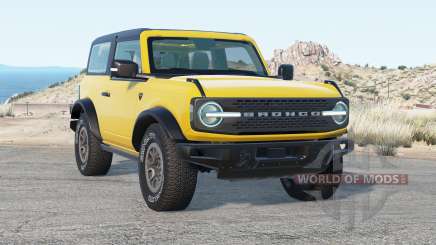 Ford Bronco 2-door First Edition 2021 pour BeamNG Drive