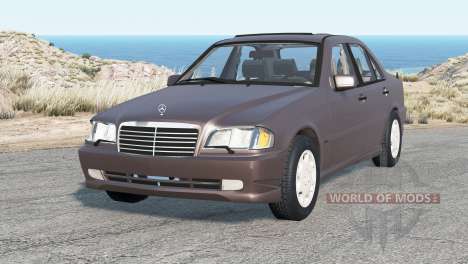 Mercedes-Benz C 43 AMG (W202) 1997 pour BeamNG Drive