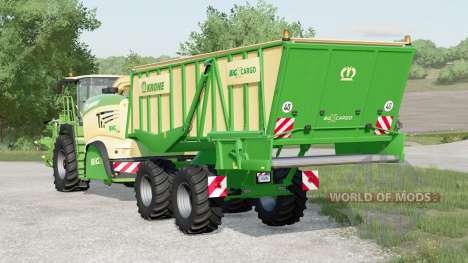 Krone BiG X 1180 Cargo® Radoptionen hinzugefügt für Farming Simulator 2017