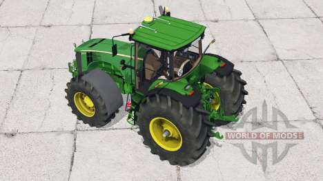 John Deere 8370R〡système d’échappement dynamique pour Farming Simulator 2015