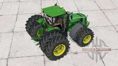 John Deere 8370R〡Staub von den Rädern für Farming Simulator 2015