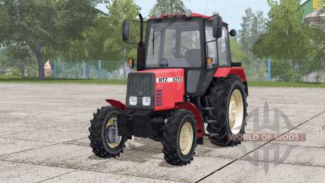 MTZ-82 Belarus〡there is a front loader pour Farming Simulator 2017