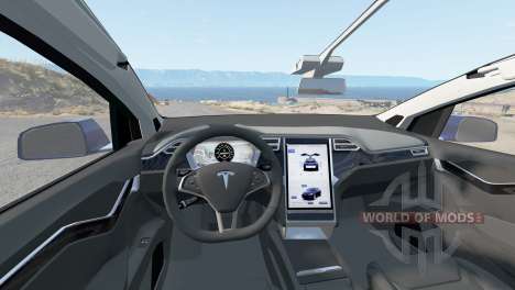 Tesla Model X 2017 pour BeamNG Drive
