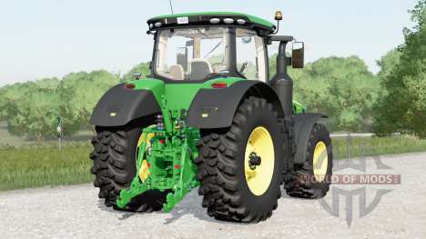 Options de moteur John Deere série 8R pour Farming Simulator 2017
