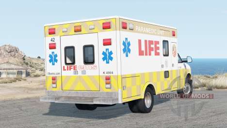 Gavril H-Series Life EMS Ambulance v3.0 für BeamNG Drive