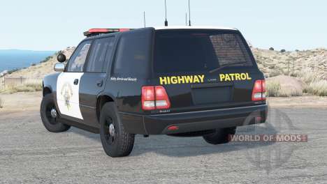 Gavril Roamer California Highway Patrol v2.0 für BeamNG Drive