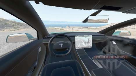 Tesla Modell 3 2019 für BeamNG Drive