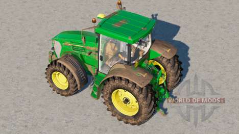 John Deere série 7000 〡avant hydraulique ou poid pour Farming Simulator 2017